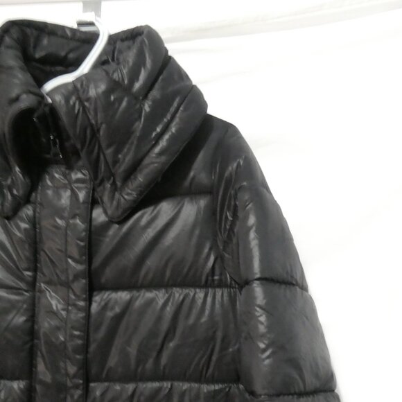 MUDO COLLECTION - Casual Look | size 39 | Black Puffer Jacket With High Collar - Picture 5 of 15